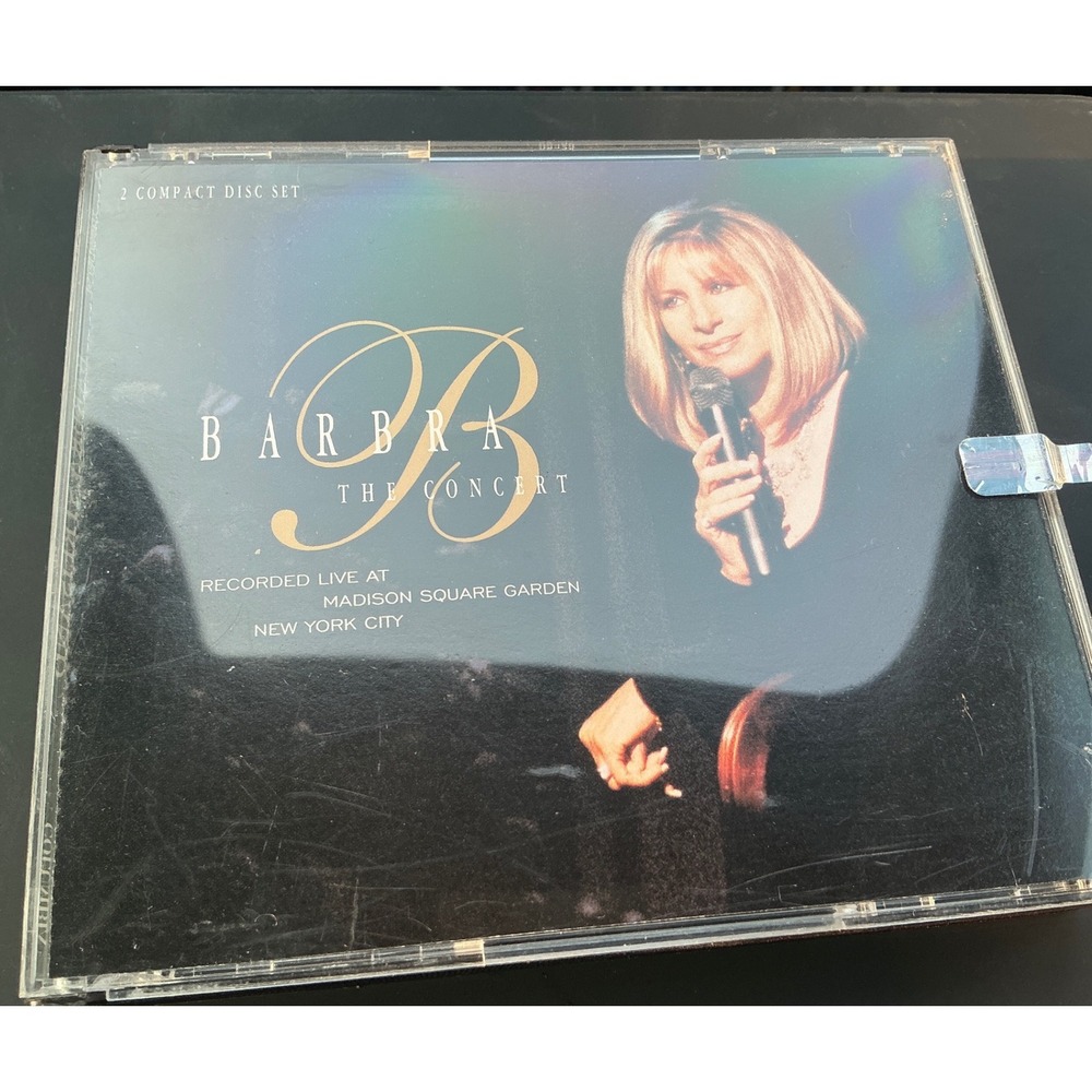 Columbia Vintage Barbra The Concert Live MSG 2 CD Set 1994 Vocal Pop Broadway